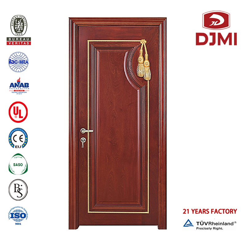 Piatră de lemn de înaltă calitate Interior turcesc Scumpe uși de lemn ieftine cu lemn ieftin cu cadru și Lock Teak Interior Luxury Wood Proiect de uși principale personalizate mașină de laser simplul design de ușă de lemn