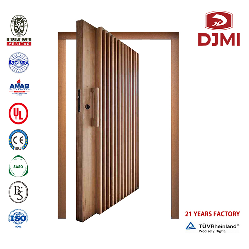 Customized Sliding Main Teak with Glass and Wood Door Entrance Double Wooden Doors New Design Solid Pivot Main Carved Wood Entrance Door chinezesc Wooden With Glass Design Main Wood Entrance Door