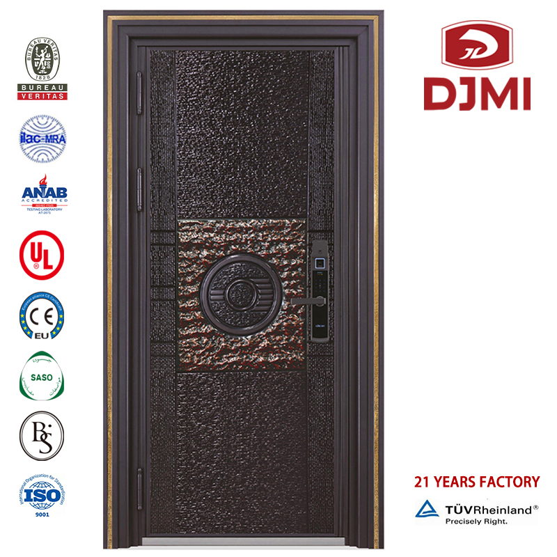 Exterior Security Aluminum Steel Mian Iefty Security Italian Residenial Safety Turkish Steel Wood Door/Metal Vision Armured Door with Casted Aluminium Panel Personalizat Wood Armored Security Steel Wooden Casting Aluminium Slab