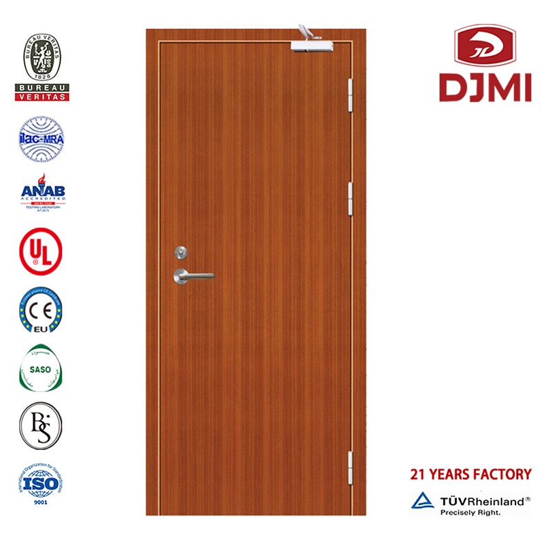 High Quality Fire Resest Wood Hollow Core Flush Door Hotel Entrance Usi ieftine 120 Minut Fire Rate Wood Ul Listed Hotel Door Frame personalizat 90 Minut Fire Rate Wood Flush Flat Panel Front Hotel Door